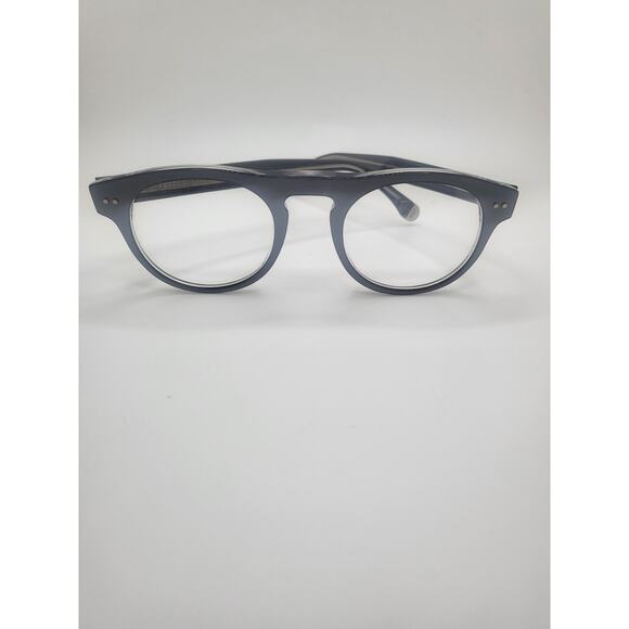 Retrosuperfuture Non-Prescription Gray Eyeglasses Round Small Clear Frame - Picture 7 of 8